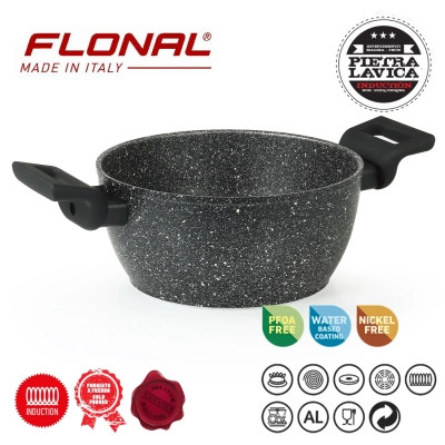 Каструля Flonal Pietra Lavica 2,4 л (PLIC22080) Вінниця - фото 2