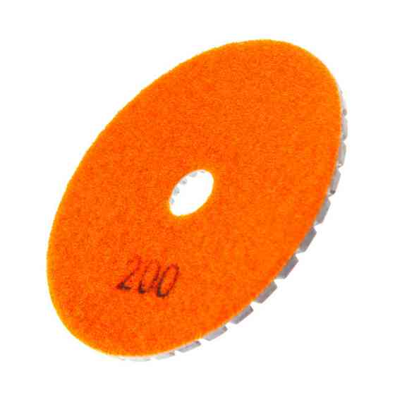 Окружность алмазная шлифовальная, гибкая на липучке 100 мм P200. INTERTOOL BT-0911 Киев