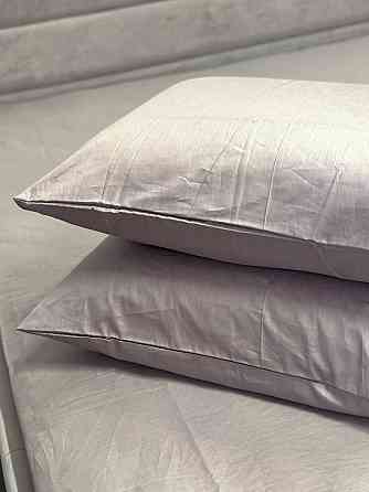 Ecotton Простирадло на резинці Ecotton 180х200 см із сатину (арт. 15-4503 Chateau Grey) молочно Коломыя