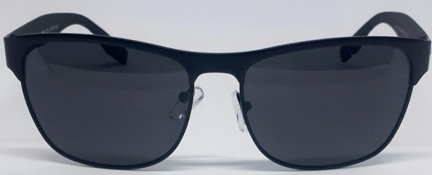 Брендові стильні чоловічі окуляри чорні в чорному металі поляризовано. Київ - фото 7