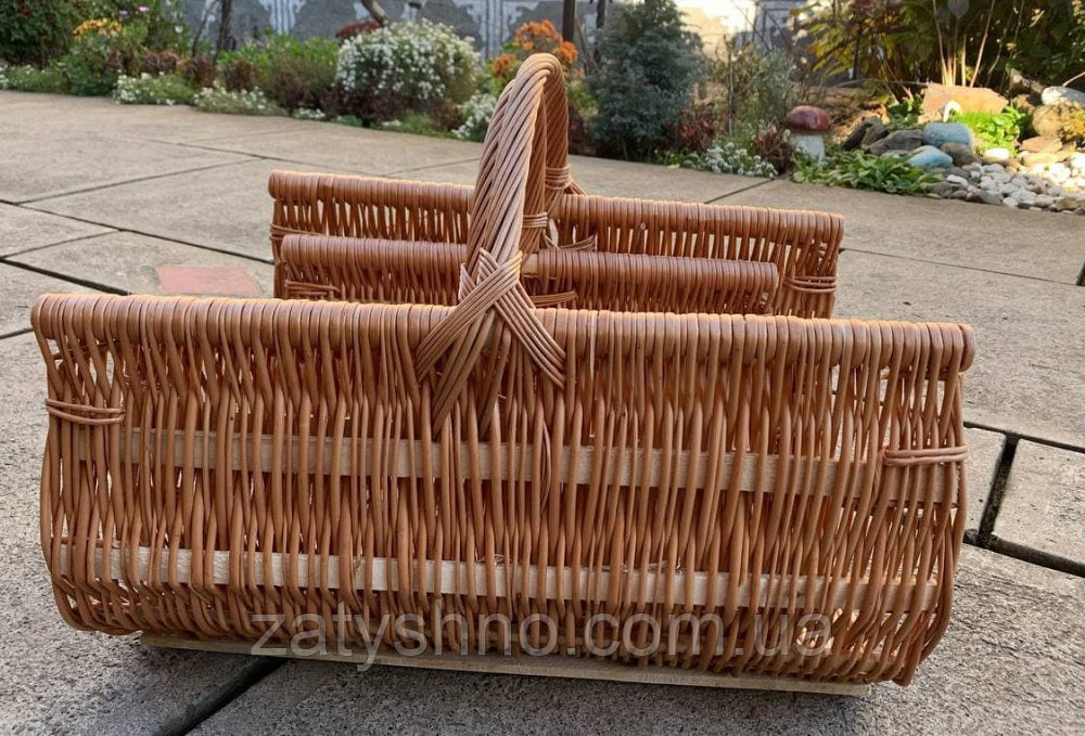 Корзина плетеная, дроварник Киев - изображение 3