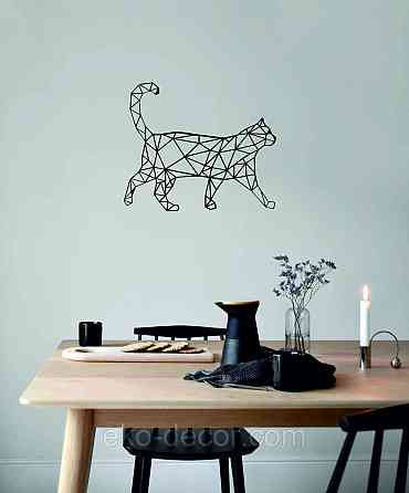 Декоративное настенное Панно «Кот» Декор на стену Киев