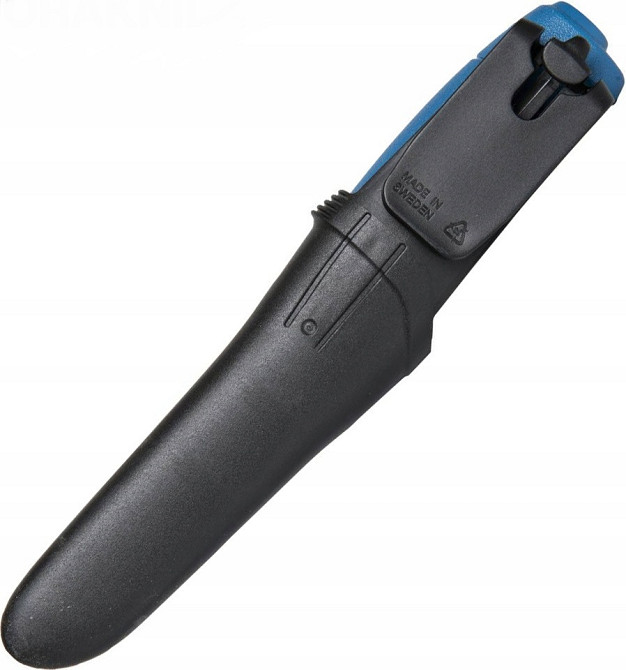 Туристичний Ніж із чохлом Morakniv "Basic 546" Blue (12241) Нержавіюча сталь Нововолинськ - фото 5