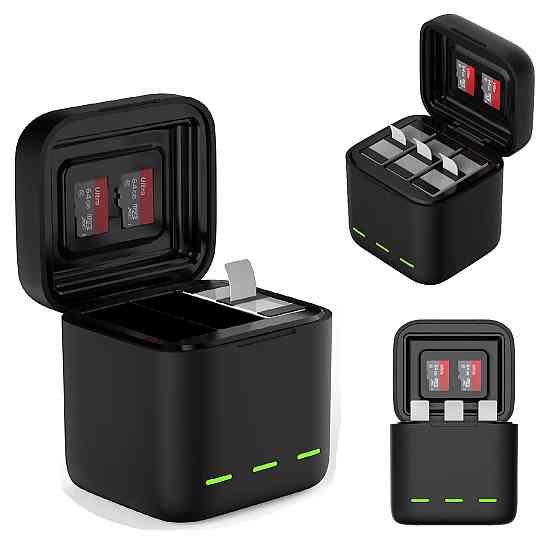 Зарядка GoPro 13 закрита полезахисна Telesin S0-BCG-10-TGP Київ