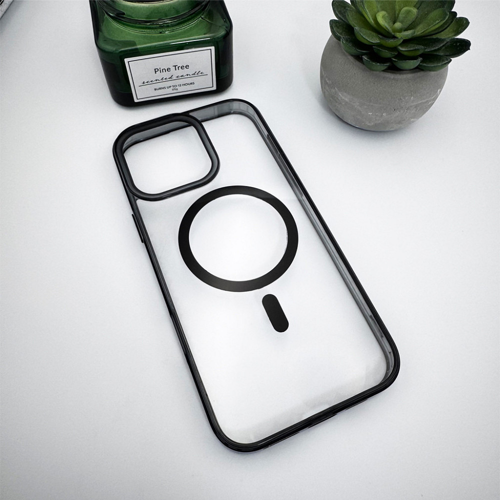 Чехол для iPhone 13 Cosmic Acrylic Черный Киев - изображение 3