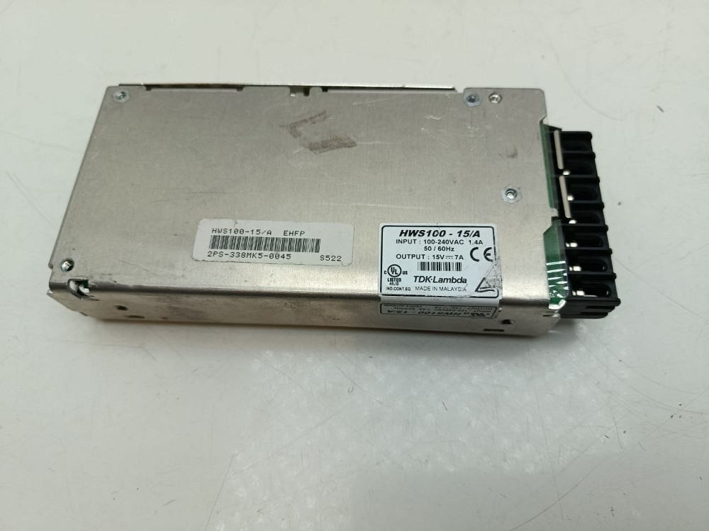 Промисловий блок живлення TDK-Lambda 15V 7A 105W HWS100-15/A ( товар вживаний) Луцк - изображение 1