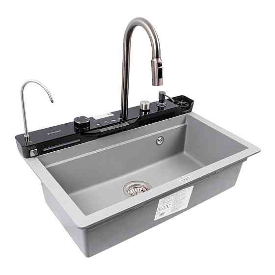 7546 EVANORA матова Мийка гранітна VALESO (сірий металік) Коломыя