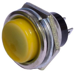 Кнопка PBS-26B / DS-212 жовта (OFF-ON) Полтава - фото 1