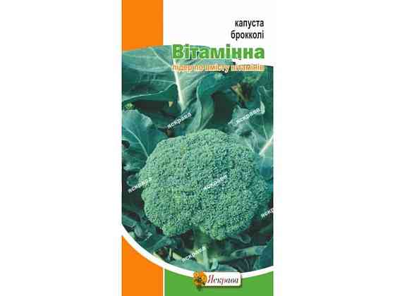 Капуста брокколи Витаминная (20 пачек) 0,5г ТМ ЯСКРАВА Киев