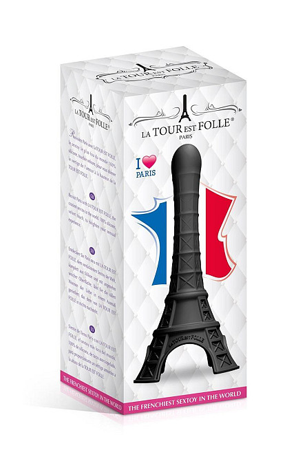 Дилдо La Tour Est Folle Paris Black Sex Aura Київ - фото 2
