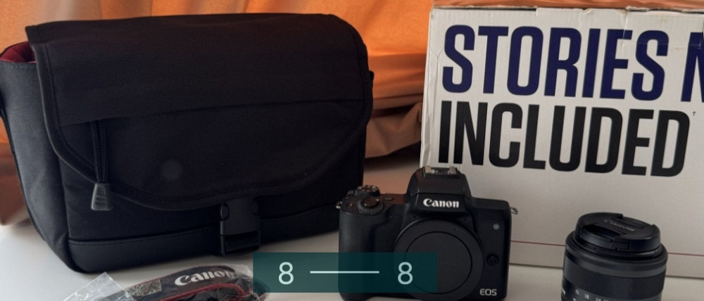 Фотоапарат Canon EOS M50 + Kit 15-45 mm. IS STM Київ - фото 1