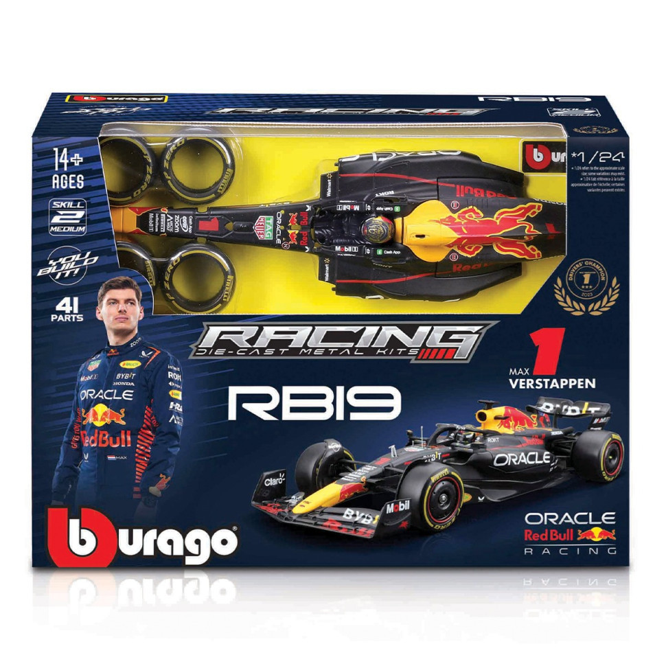 Авто-конструктор ORACLE RED BULL RACING RB19 Bburago 18-28507 масштаб (1:24) Винница - изображение 9