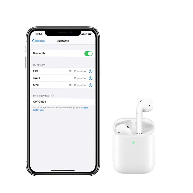 Наушники беспроводные HOCO EW74 True wireless stereo headset White 6942007631761 Одесса - изображение 9