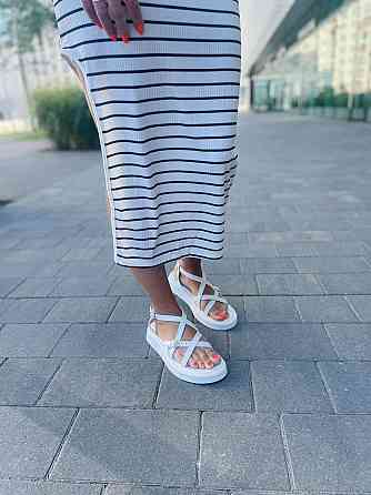 No brend Босоніжки жіночі A-1 білі (літо, шкіра натуральна) (5147) 37р.38р.39р. Коломия