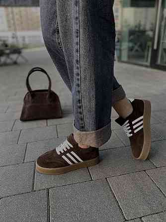 Tamei Кеди жіночі з натуральної замші демісезонні шоколадні весна-осінь 2810-132 р. 36-41 / Сти Коломия