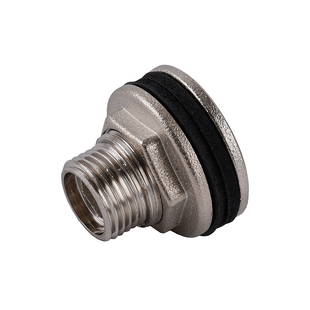 Врізання в бак 1/2″З нікельоване посилене NO303R OPTIMUM Тернопіль - фото 1