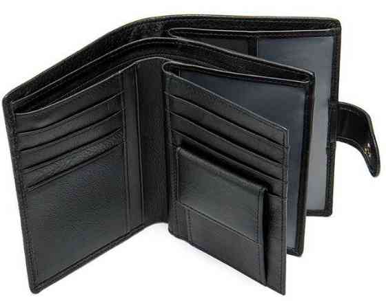 Кошелек унисекс Vintage 14927 Черный Киев