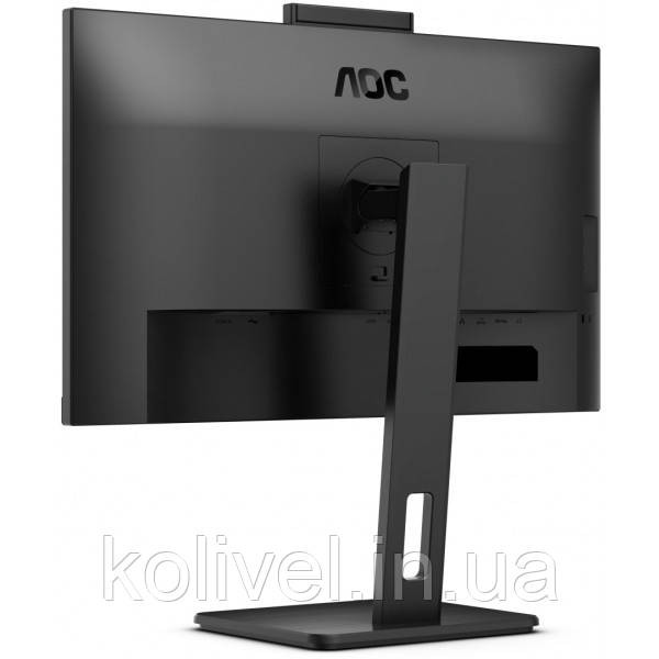 TFT 23.8" AOC 24P3QW, IPS, 75Hz, 2хHDMI, DP, USB-hub, webcam, HAS, Pivot, колонки, чорний (24P3QW) Київ - фото 9