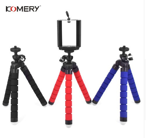KOMERY Штатив "Вісьминіг" для смартфонів, фотоапаратів. Чорний. Київ - фото 3