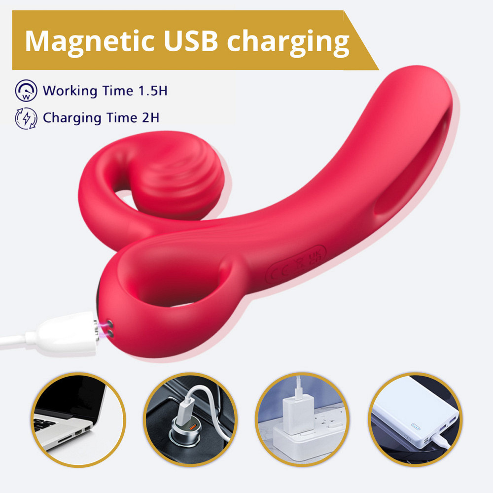 Вібратор - Erospace Sweet Play Tongue Flipping Vibrator A4 Sex Aura Київ - фото 9