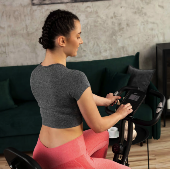 Велотренажер Hop-Sport HS-3030X Apeks X-Bike чорний Киев