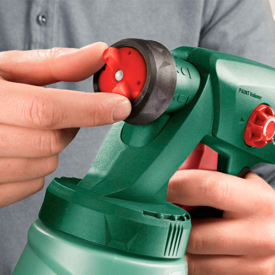 Професійний електричний фарборозпилювач Bosch PFS 2000 : 440 Вт, нанесення фарби 1.5 м² за 1 хв, контейнер 800 мл Київ