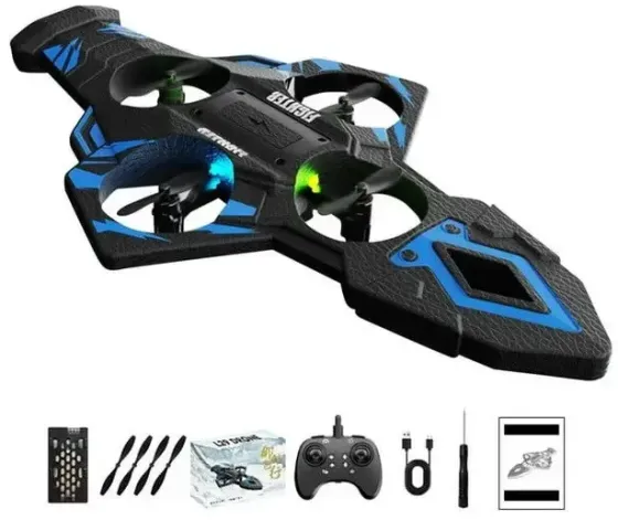 Радиоуправляемый игрушечный дрон L29 с LED-подсветкой, вращение 360°, летающий дрон для трюков Коломыя