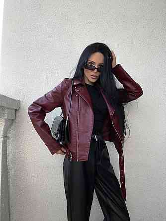 Куртка косуха жіноча Бордовий L Харків