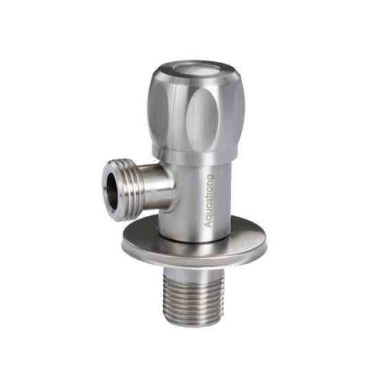 Кран угловой нерж. AQUASTRONG R7 M1/2 х M3/4 (R709) Киев