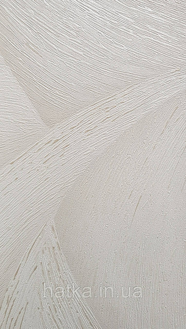 Шпалери вінілові на флізеліні Ritus Marburg метрові геометрія смуги фігури 3д світло-бежеві сріблясті Київ - фото 2