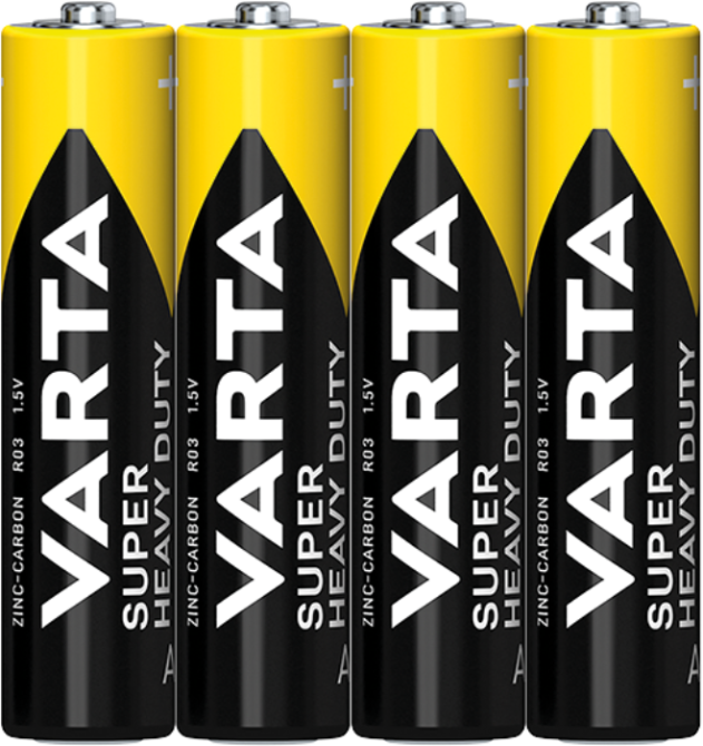 Батарейка VARTA SUPER Heavy Duty AAA 1.5 V 4 шт Рівне - фото 1
