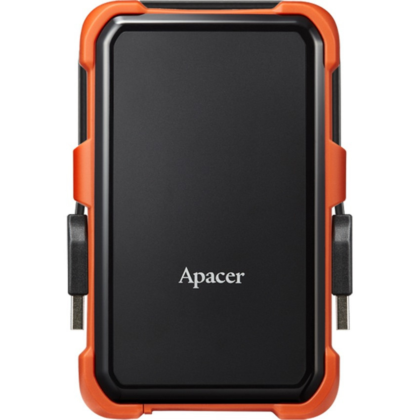 Зовнішній жорсткий диск 2.5" USB 2.0 TB Apacer AC630 Black/Orange (AP2TBAC630T-1) Чорний Харків - фото 1