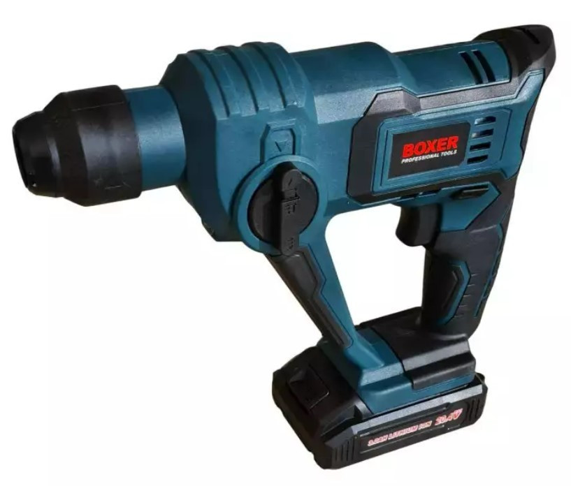 FT-004 Акумуляторний Перфоратор 20,4В 3-в-1 з LED підсвіткою, 2 АКБ Li-Ion, 11 насадок, 5000 уд/хв Одеса - фото 5