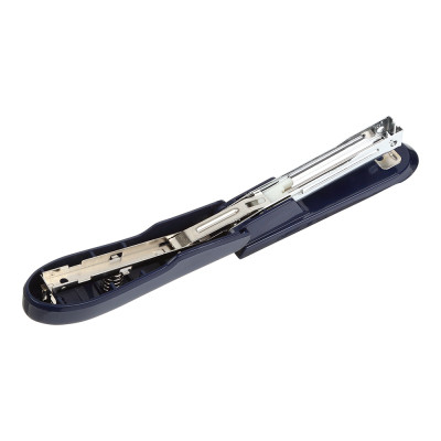 Степлер Buromax пластиковый, 15 листов, (скобы №10), 111 х 28 х 43 мм, синий (BM.4100-02) Винница - изображение 3