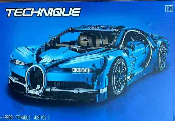 КОЛЬОРОВА КОРОБКА‼️ Bugatti Chiron 4031д, схожий на LEGO(Код 1011) Харків