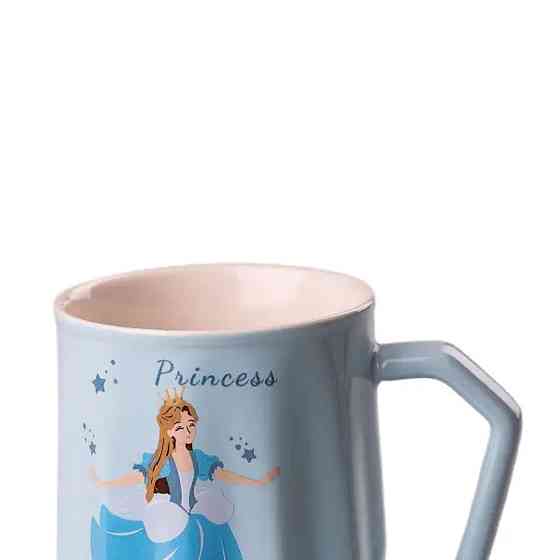Happy Life Чашка порцелянова 450мл діснеївська принцеса Блакитний HPCYM0859BL Київ