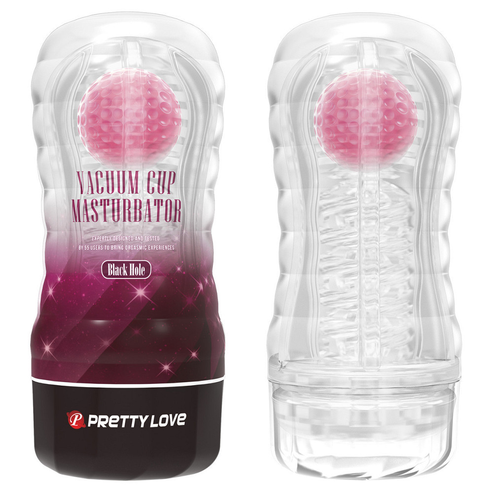 Мастурбатор в колбе PRETTY LOVE Planet прозрачный, с розовым шариком, 18 х 7.7 см Sex Aura Киев - изображение 1