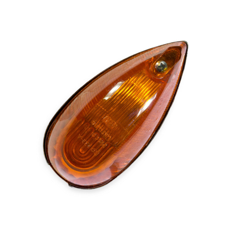 Фонарь ПФ 233 оранжевый (знак автопоезда - капля) габаритный Мукачево - изображение 1