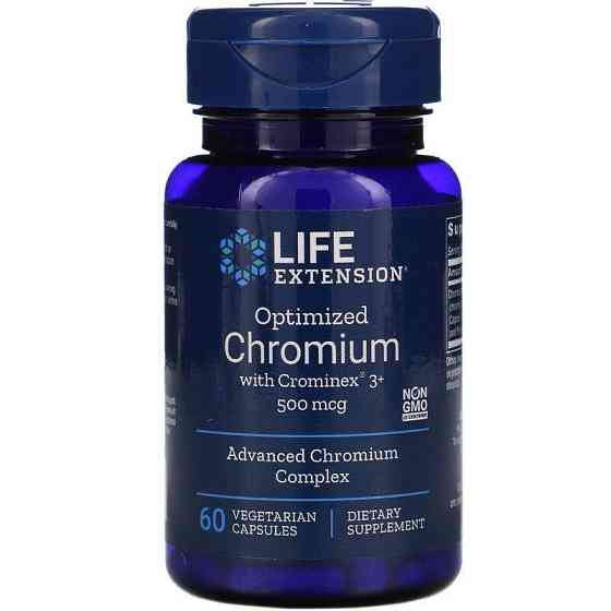 Хром оптимізований Life Extension Chromium 60 капс Київ
