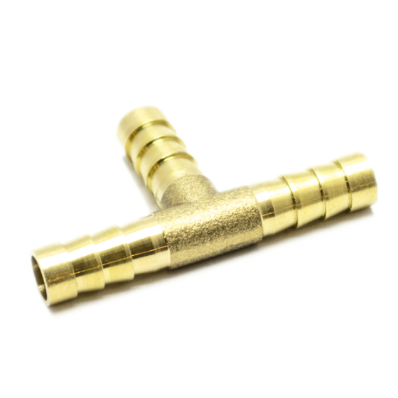 Трійник штуцерний латунь d 8мм Харків