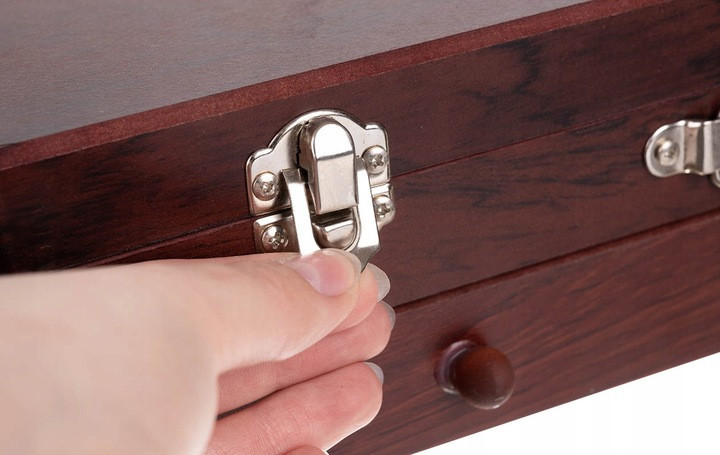 Великий Набір для малювання 143 елементів у дерев'яній валізі Maaleo (15611) Нововолинськ - фото 6