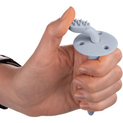 Детская зубная щетка Canpol babies с ограничителем - голубая (51/500_blu) Винница - изображение 2