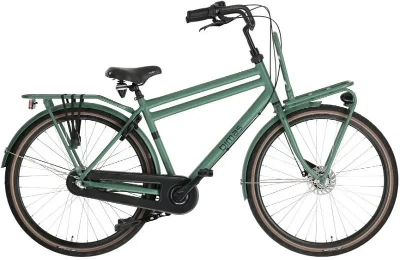 Велосипед Bimas Transporter 3.3 Inch 50Cm Men 3Sp Roller Brakes Matte Green 28 Київ - фото 1