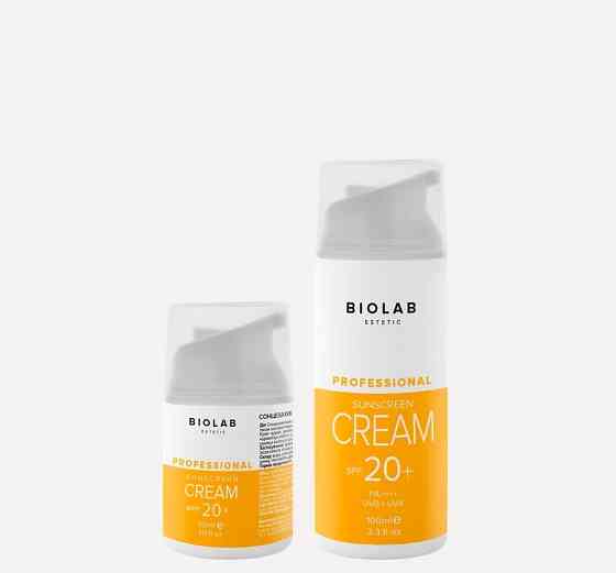 Солнцезащитный ВВ крем с SPF20 Sunscreen ВВ cream SPF 20 BIOLAB Estetic, 30 мл Днепр