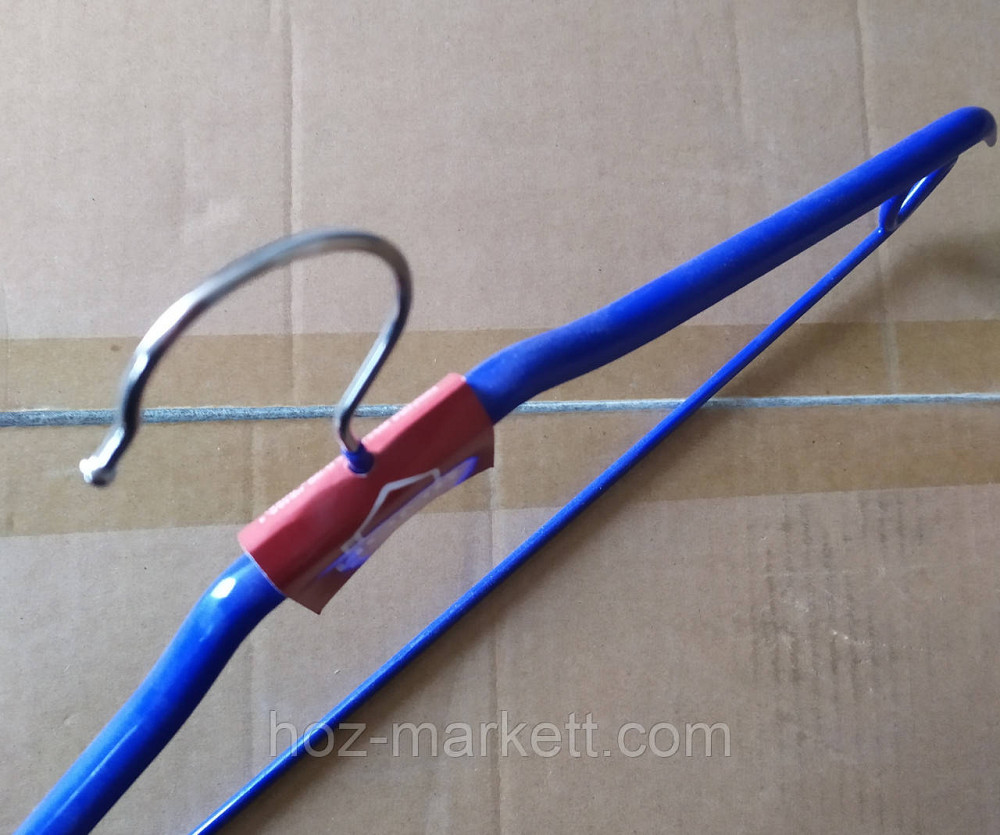 Вішалки плічка, тремпель металевий у силіконі з хромованим гачком товстий Харків - фото 2