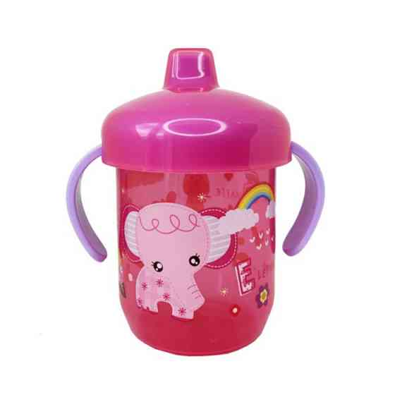 Поїльник дитячий MGZ-0305(Pink) Слоник 200 мл Вінниця