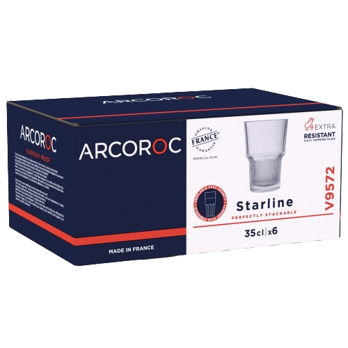 Набір склянок Starline 350мл високі ARCOROC Житомир
