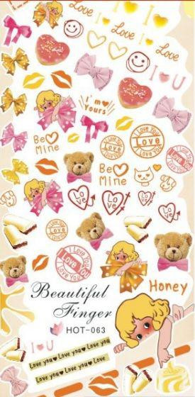 Наклейки для ногтей HOT-063 Киев - изображение 1