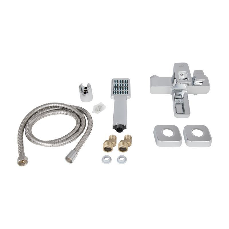 Змішувач для ванни з душовим гарнітуром Lidz Wawel 006 Chrome Київ - фото 6