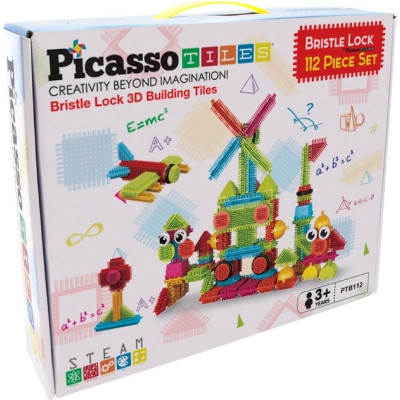 Конструктор Picasso Tiles Hedgehog Building Blocks Set 112 деталей (817338022631) Винница - изображение 1